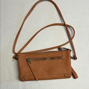 Tan Crossbody Leather Bag